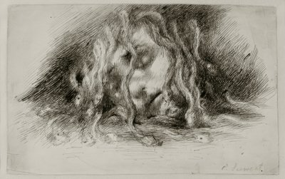 Retrato de Rafaela Flores Calderón como niña de Antonio María Esquivel
